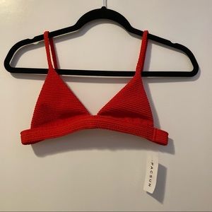 LA Hearts By Pacsun Penelope Scrunch Bikini Top